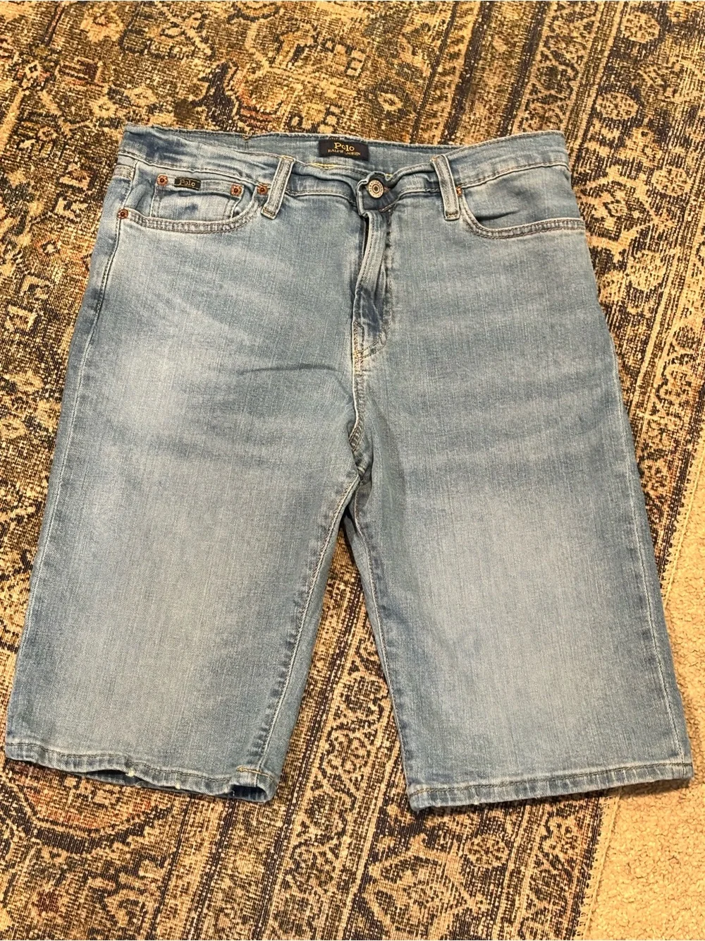 Polo by Ralph Lauren Men's Light Wash Denim Shorts